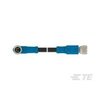 Te Connectivity Sensor Cables / Actuator Cables M8-4Mr-0.5Sh M8-4Fs-Pvc T4062213004-001